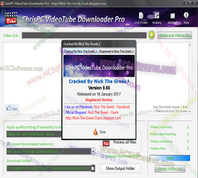 ChrisPC VideoTube Downloader Pro 15.26.0115