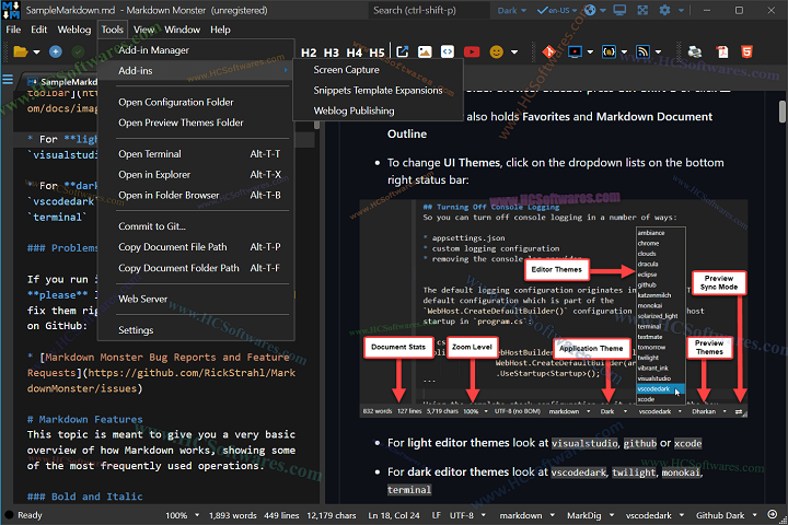  Markdown Monster markdown editor windows