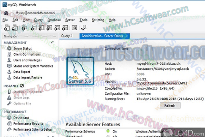  MySQL Workbench 8.0.46 أداة احترافية لإدارة قواعد البيانات