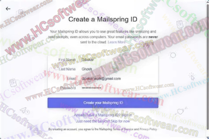 Mailspring 1.17.2 إدارة البريد الإلكتروني للويندوز