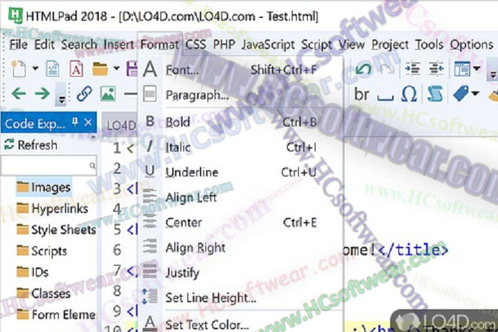 HTMLPad 2025 18.5المميزات ومتطلبات التشغيل