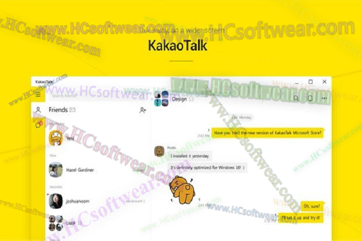KakaoTalk التثبيت والمميزات بالتفصيل