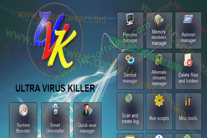 UVK Ultra Virus Killer 11.10.24.0 قوي لتنظيف النظام وإصلاح الأخطاء