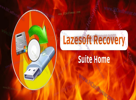  Lazesoft Recovery Suite Home 5.1  المحذوفة بدون فقدان