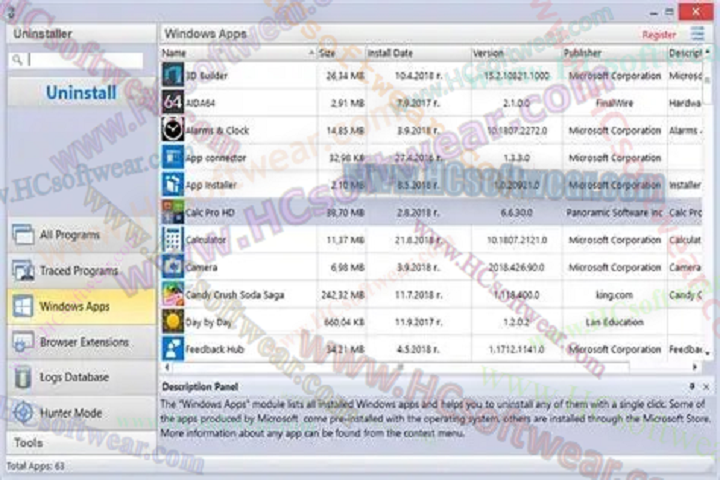 Revo Uninstaller Free 2.7.0لإزالة البرامج المستعصية وتنظيف الويندوز